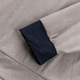 thumbnail image 6 of Polo Shirt Men Long Sleeve Quarter Button Up Tee Shirts Slim Fit Grey TShirt Men, 6 of 9