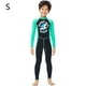 thumbnail image 3 of Naiovety Trajes de neopreno traje de buceo ultrafino niños traje de baño niños niñas Anti-medusas traje de baño de moda para esnórquel surf Deportes acuáticos Negro S Naiovety OD003656-01, 3 of 6