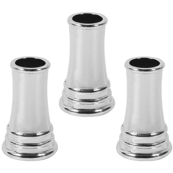 3-Piece Copper Metal Desk Pen Holder Set with Single Stand Organizer, Stylish Office and Home Desk Accessory