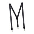 thumbnail image 3 of Tirantes elásticos para pantalones de moto para hombre, tirantes clásicos ajustables en forma de Y. Negro M, 3 of 9