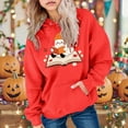 thumbnail image 2 of Godom Clothes for Kids Crew Neck Sweatshirts Girl Funny Tunic Pullover Halloween Print Hoodies for Teen Girls Trendy, 2 of 6