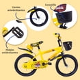 thumbnail image 2 of Bicicleta Para Niños Aeiou Qk-12 R20 Con Campana Amarilllo, 2 of 7