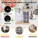 thumbnail image 3 of Organizador de tapas, organizador de tapas de vasos ajustable, soporte para tapas de botellas de agua, admite hasta 20 tapas, organizador de tapas de botellas de agua, 3 of 7