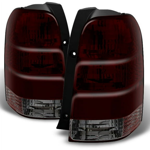AKKON - For Ford Escape SUV Dark Red Rear Tail Lights Tail Lamps Driver Left  Passenger Right Side Replacement