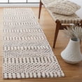 thumbnail image 2 of SAFAVIEH Casablanca Milka Geometric Runner Rug, Ivory/Pink, 2'3" x 8', 2 of 7
