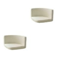 thumbnail image 1 of Ruiboury Chair Cover Wide Application And Made With Polyester Any Occasion Trilateral Chair Covers Cover Chairs Soft And Durable off-white 2Set, 1 of 6