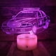 thumbnail image 5 of 3D Police Car Night Light Led Touch Switch Decor Table Desk Optical Illusion Lamps 7 Color Changing Lights LED Table Lamp Xmas Home Love Birthday Children Kids Decor Toy Gift, 5 of 5