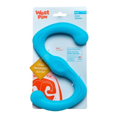 UPC: 0747473621522 | West Paw Zogoflex Bumi Large 9.5  Dog Toy Aqua
