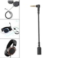 thumbnail image 4 of Cable adaptador de audio de repuesto para auriculares de juegos, convertidor de auriculares, cable de línea para Línea de conversión 12cm, 4 of 8