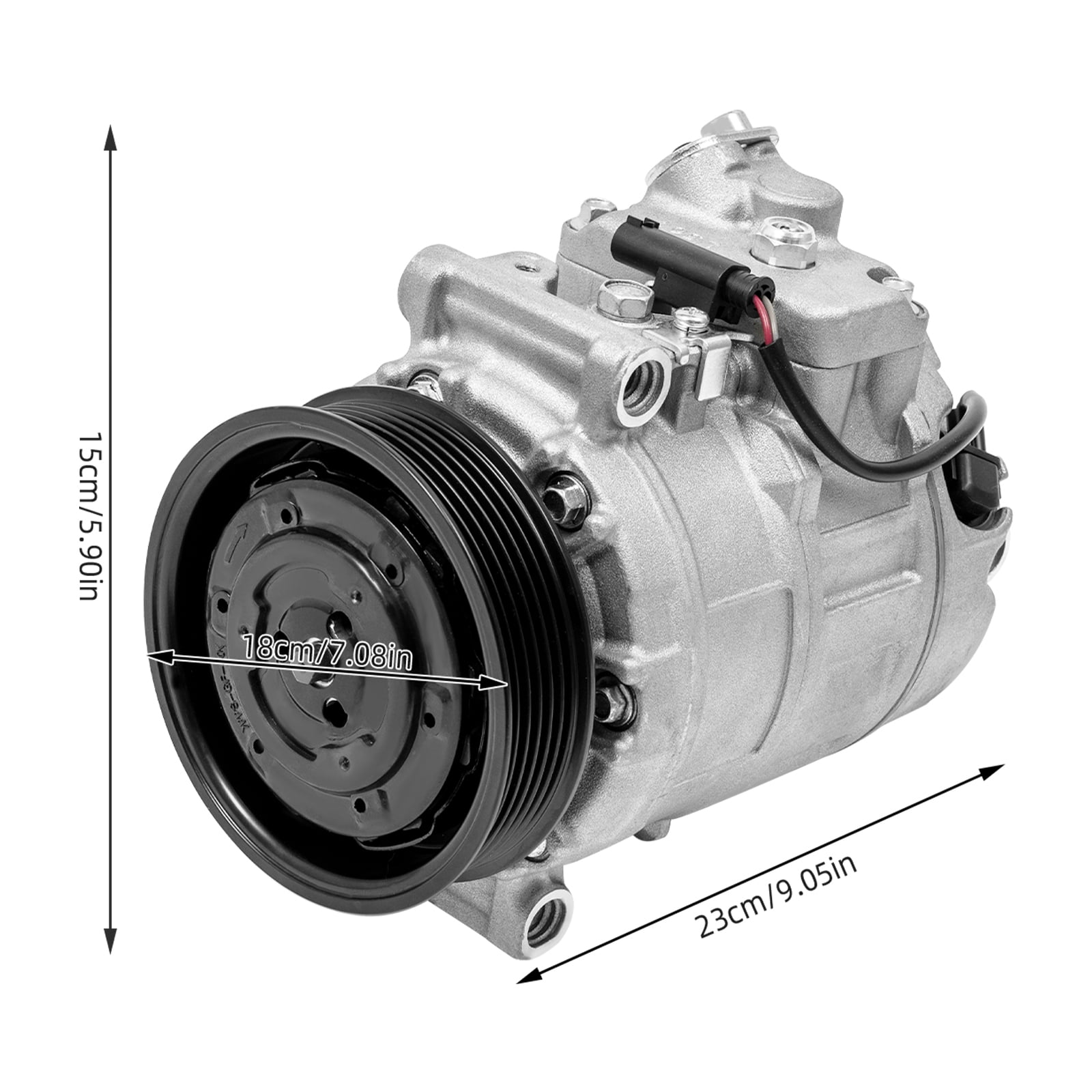 Air Conditioner Compressor W/ Clutch For BMW 325i 328i 330i 528i 525i 530i M3 2006 2007 2008 2009-2013