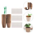 thumbnail image 1 of Minkissy 1 Set of Small Starter Pots Growing Pot Paper Pulp Assorted Color Lightweight for Gardening, 1 of 7
