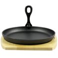thumbnail image 1 of 1 Ensemble de Poêle à Frire Antiadhésive pour Steak avec Support Poêle à Pizza Poêle de Cuisson, 1 of 9