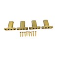 thumbnail image 1 of Yinanstore 4 String Electric Guitar String Locking Nut Professional for Electric Guitar Gold, 1 of 8