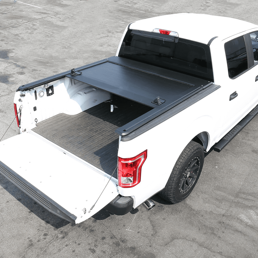 Syneticusa MR Series Retractable T-Slot Rails Hard Truck Bed Cover for 2009-2026 Ram 1500 5.7ft Bed