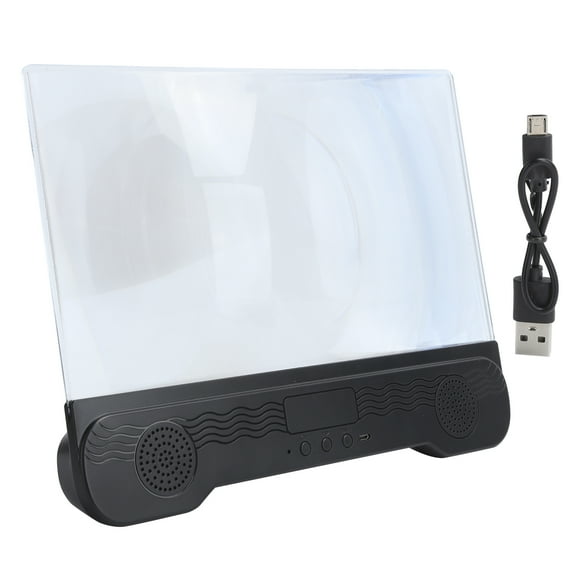 14 Inch Mobile Phone Screen Magnifier with Bluetooth Speaker and Video Amplifier Stand Bracket
