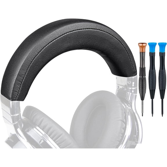 SOULWIT Replacement Headband for Cowin (Silensys/Movssou) E7 (Does Not Fit Ausdom E7) Active Noise Cancelling Headphones, Headstrap Pad Repair Parts - Black