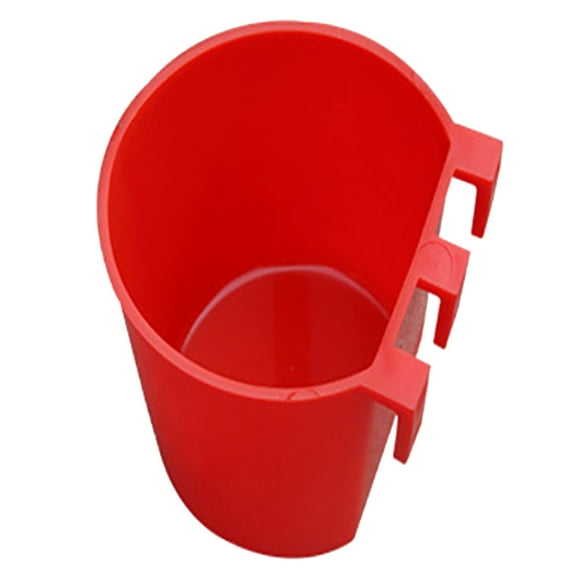 Pack of 5 Bird Feeders Plastic Cups for Poultry and Birds Pet Supplies Chicken Feeder Feeding Equipment