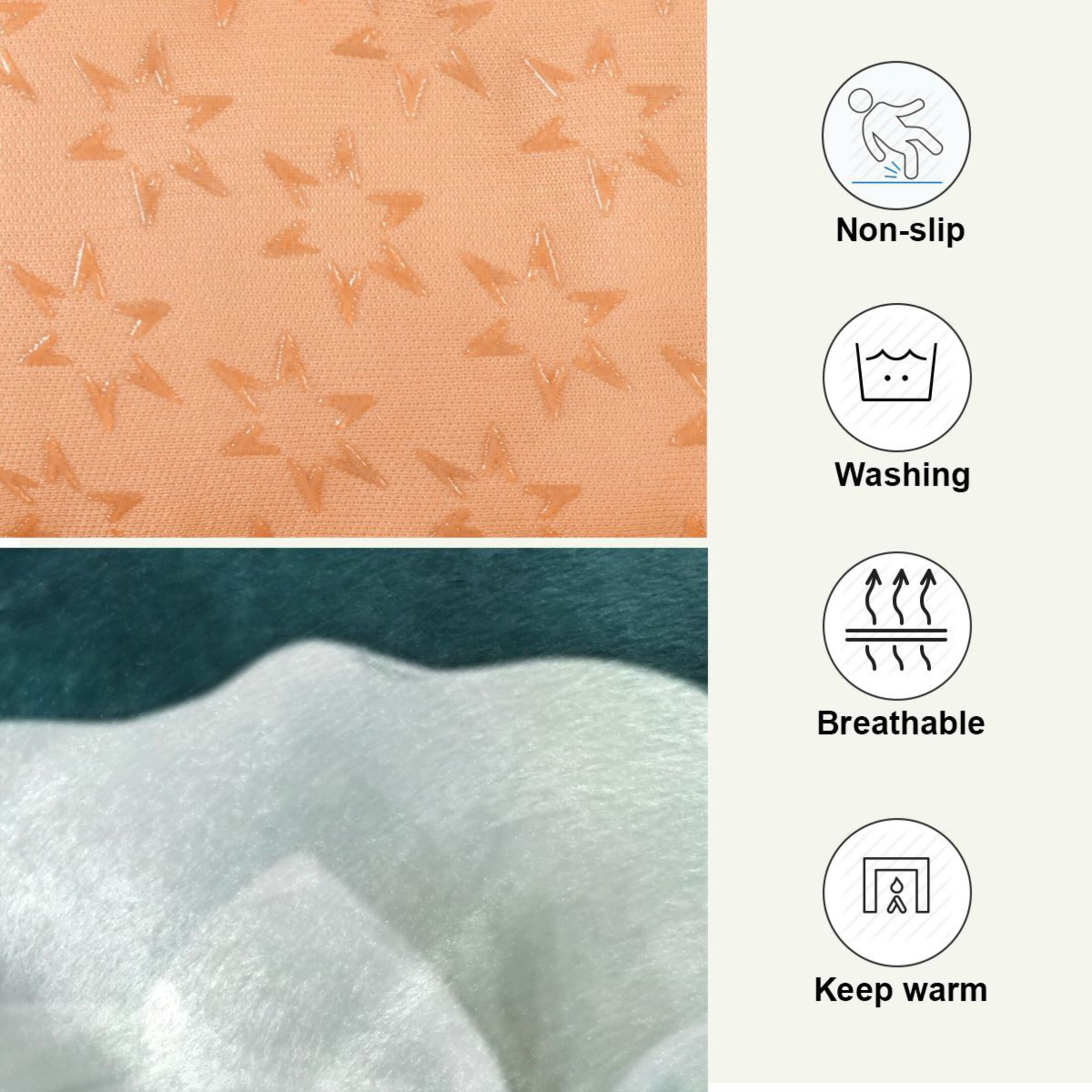 Qxltty Large White Roses Pattern Ped Pad Wear-resistant and Hard to Bite Through Sleeping Pad for Small Medium Large Dogs Winter Pet Bed 36×24in
