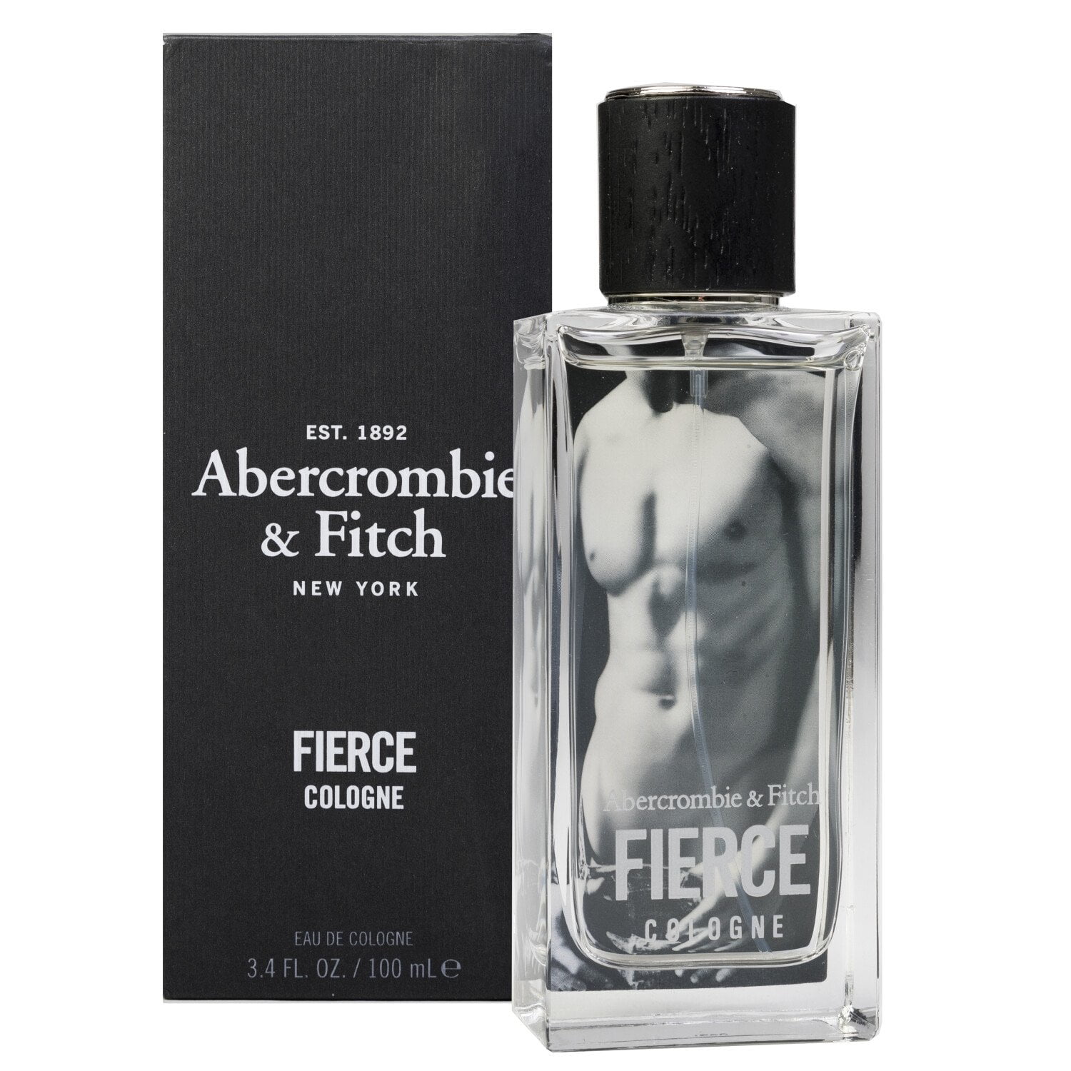Abercrombie & Fitch Fierce Eau de Cologne Spray, Cologne for Men, 3.4