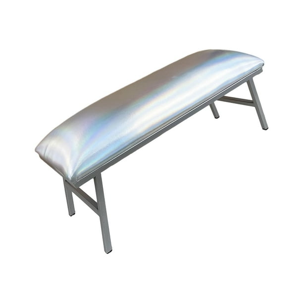 Reposamanos para uñas, soporte de mano para decoración de uñas, accesorios para decoración de uñas, herramienta de manicura para Plata