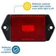 thumbnail image 3 of Lumitronics Reflector/Clearance LED Marker Light w/ Ear Mount - Red, 3 of 8