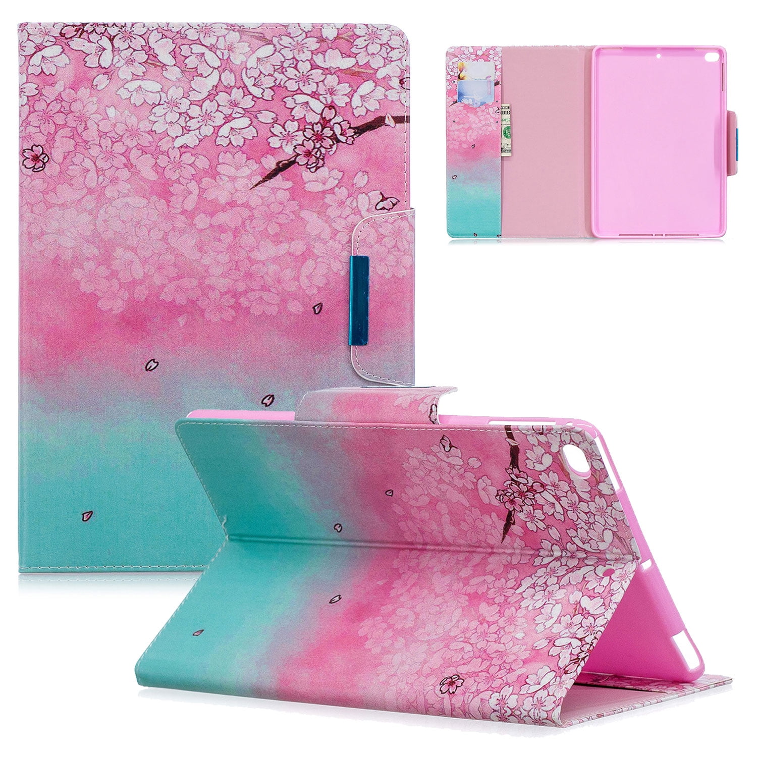 iPad Air 2 Case, Allytech Slim Fit Light Weight Folio Stand