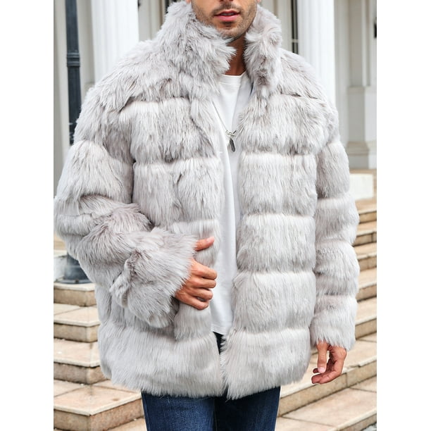 Manteau Court En Velours Côtelé Pour Homme - Hiver