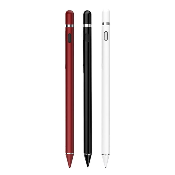Graflsoa Stylish Active Stylus Pen for iPad, Android, and Tablets - Universal Touchscreen Drawing Pen with Smooth Precision, Durable & Lightweight Design - Black