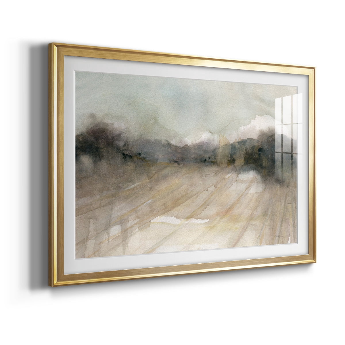 Abstract Field Premium Framed Print - Ready to Hang