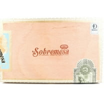 Sobremesa Solita Toro Empty Wood Cigar Box 11.75" x 7.25" x 2"