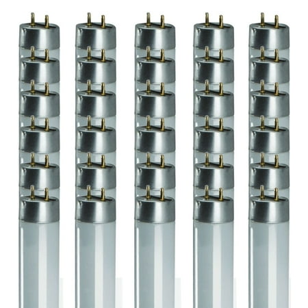 

F28T8 28W 48 Inch T8 Fluorescent Light Bulb | 5000K Daylight Medium Bi-Pin Base | 2970 Lumens 86 CRI 36000 Life Hours | Instant/Programmed Start | 30 Pack by GoodBulb