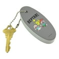 thumbnail image 2 of Rugrats Reptar! Floating Keychain Oval Foam Fishing Boat Buoy Key Float, 2 of 4