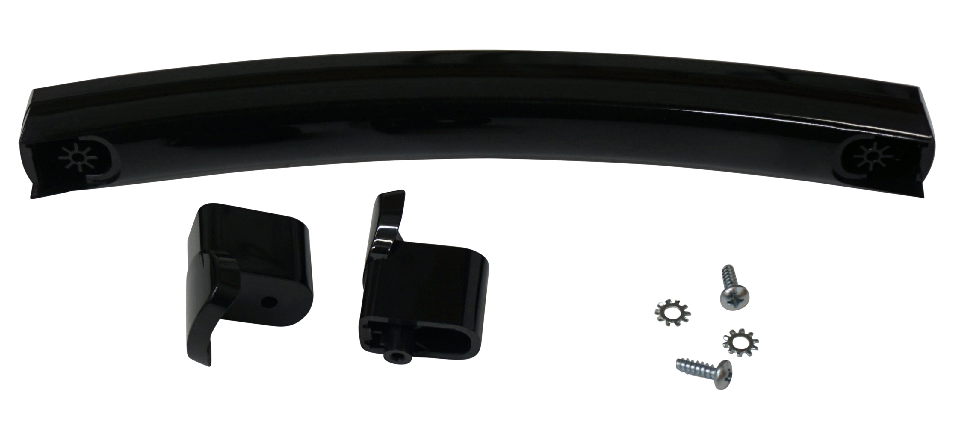 WB15X10275CM Microwave Door Handle Kit (Black) Replaces WB15X10275, WB06X10939