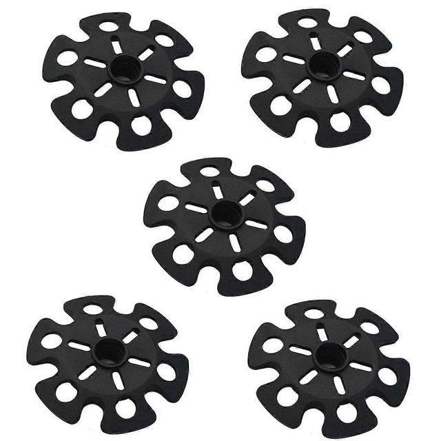 5pcs Outdoor Climbing Trekking Pole Tips Snow Flake Mud Ski Baskets Walking Stick Baskets Guards Replacements Hiking Accessories