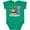 Kelly Green, variant on Inktastic Monkey First Birthday Boys or Girls Baby Bodysuit