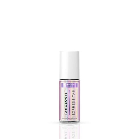Tanologist Mini Express Self Tan Water, Dark - Hydrating Sunless Tanning Water, Vegan and Cruelty Free, 3.38 Fl Oz