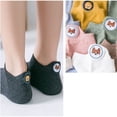 thumbnail image 5 of Kids Cute Ankle Socks 5Pairs Cotton Kawaii Embroidered Funny Low Cut Ankle Socks for Women Girls, 5 of 5