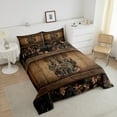 thumbnail image 4 of Camo Bear Paw Bedding Comforter Sets Hunting Woodland Wildlife Bedding Set,Camouflage Rustic Cabin Comforter Set Farmhouse Woodland Board Animal Quilt Set Country Decor, 4 of 7