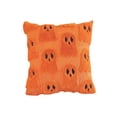 thumbnail image 2 of Gumesh Halloween Decor Throw Pillow Covers-18x18 Inches Ivory Cute Ghost Hugging Pumpkin, Plush Soft for Spooky Season & Cozy Fall Decor, 2 of 7
