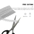 thumbnail image 2 of COMPUKAS Clothes Sewing Trim Polyester 1 Set for Women in Silver Garment Decor for Home Decoration, 2 of 8