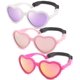 thumbnail image 1 of Lentes de Sol NULOOQ para Niñas con Forma de Corazón Polarizados, 3 Unidades, Edad 2-8 Años, 1 of 5