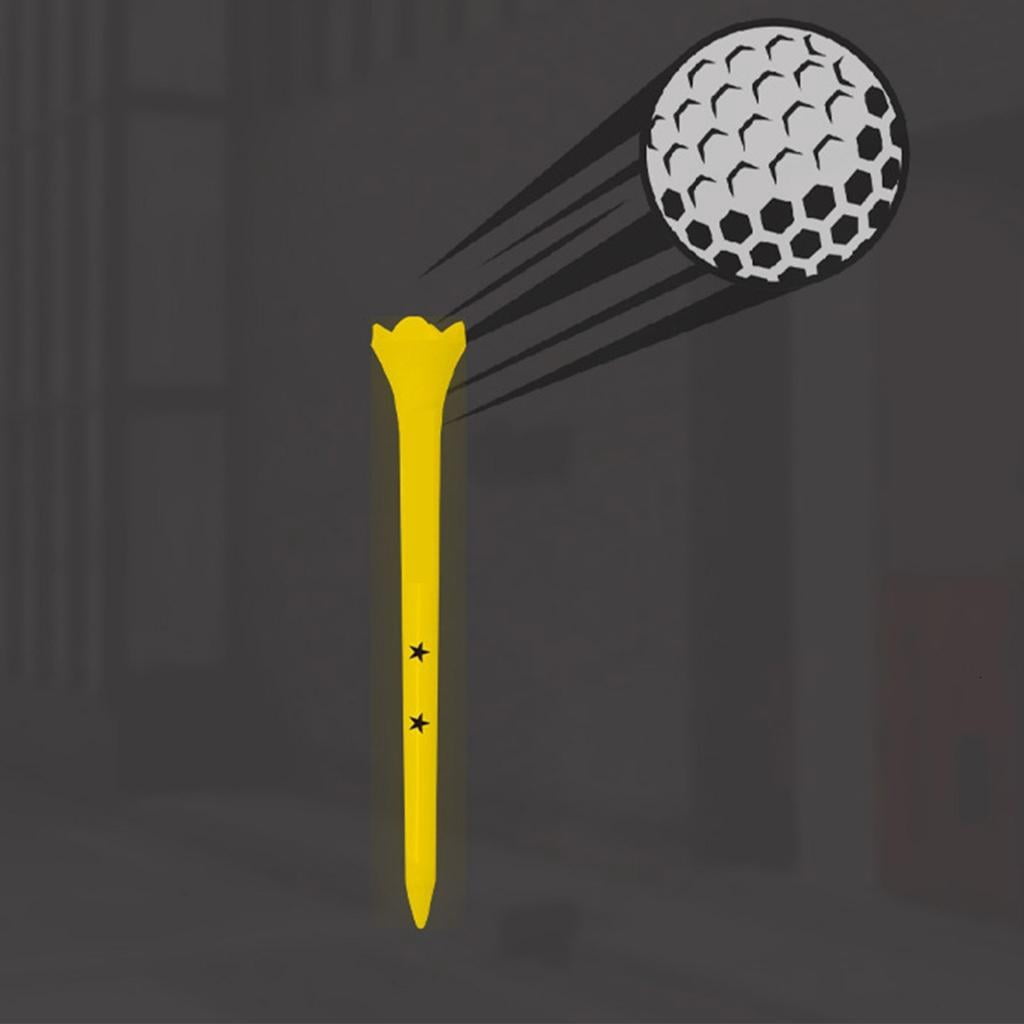 Yihuala 50Pcs Golfs Tees Replacement Golfs Balls Stand Unbreakable Long Short Golfs Training Practice Tees for Women