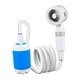 thumbnail image 5 of Juego de ducha portátil para exteriores con manguera, flujo ajustable, ducha eléctrica recargable, ducha de camping para viajes, playa, mochilero, Sunnimix Ducha portátil, 5 of 8