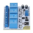 thumbnail image 2 of Relay Module, Portable Anti Interference Remote Control Relay Panel Safe 2.4G PCB Compact  For Laboratories DC12V, 2 of 8