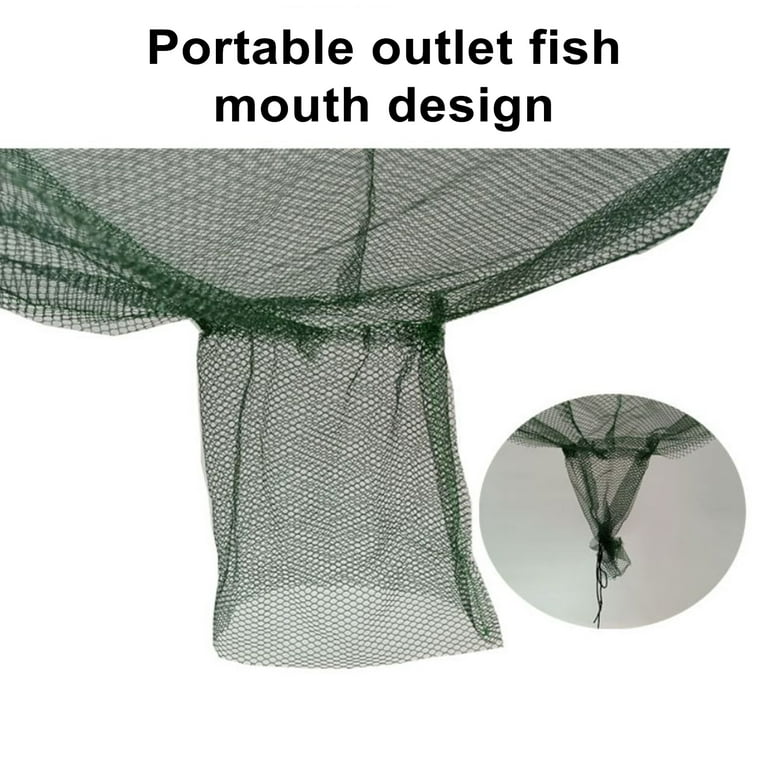 Fairnull Foldable Fishing Net Portable Prawn Baits Crab Shrimp Net