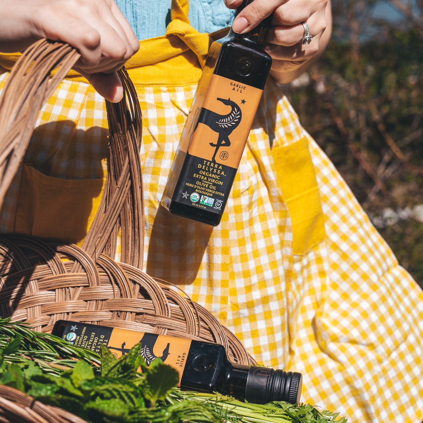 2 pack) Terra Delyssa Organic Extra Virgin Olive Oil Infused