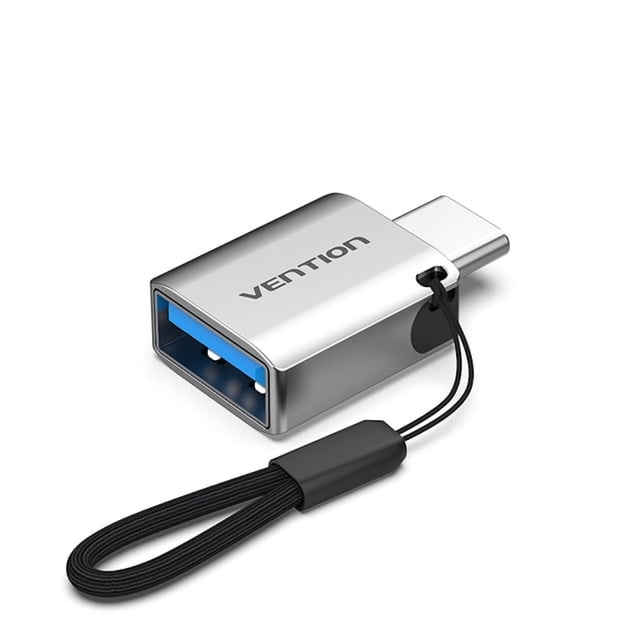 Adaptador Tipo C a USB 3.0 Vention Convertidor Macho a Hembra OTG VECDQH0