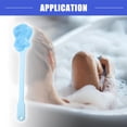 thumbnail image 3 of Vocoste 1 Pc Back Scrubber for Shower Bath Silicone Body Brush with Long Handle for Skin Exfoliating Blue, 3 of 7
