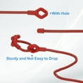 thumbnail image 3 of Cintas de cable de silicona Uxcell, 6 pulgadas, reutilizables, cintas retorcidas de alta resistencia y flexibles para agrupar y sostener, 8 piezas, rojas, 3 of 6
