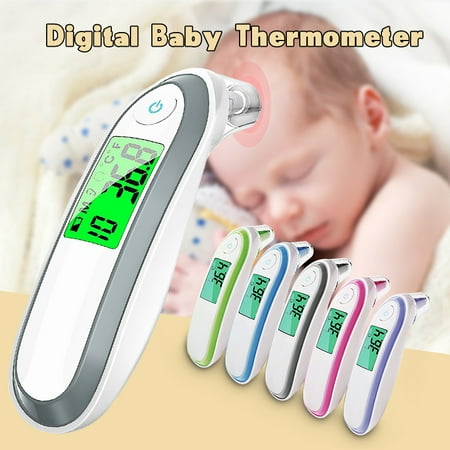 Digital Thermometer,Ear & Forehead Thermometer,Medical Infrared Thermometer for Baby Children Adults,Fahrenheit and Celsius